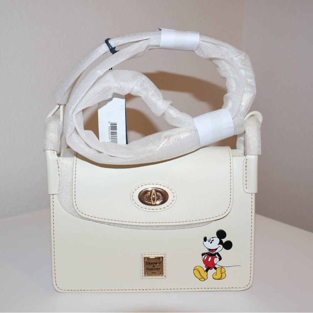 DOONEY & BOURKE Off White Bag with Mickey Mouse